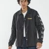 Thrills Co. New Arrivals Odditty Coaches Jacket - Black