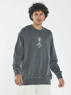 Thrills Co. New Arrivals Better Future Oversize Crew - Deep Forest