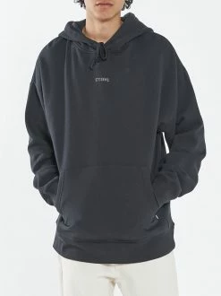 Thrills Co. Minimal Thrills Slouch Pull On Hood - Washed Black New Arrivals