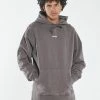 Thrills Co. Minimal Thrills Slouch Pull On Hood - Plum New Arrivals