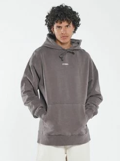 Thrills Co. Minimal Thrills Slouch Pull On Hood - Plum New Arrivals
