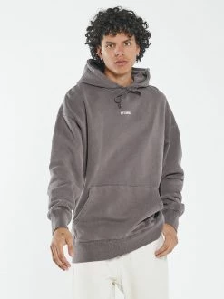 Thrills Co. Minimal Thrills Slouch Pull On Hood - Plum New Arrivals