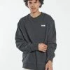 Thrills Co. Thrills Limitless Oversize Crew - Black Heather