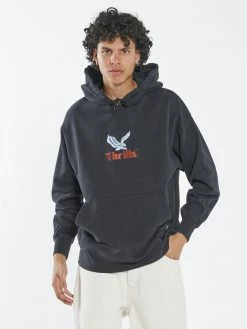 Thrills Co. Not Forgotten Slouch Pull On Hood - Twilight Black New Arrivals