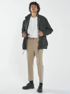 Thrills Co. Formation Jacket - Oil Green