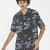 Thrills Co. New Arrivals Collective Experience Bowling Shirt - Black 1 Thrills Co. New Arrivals Collective Experience Bowling Shirt - Black