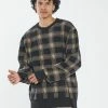 Thrills Co. Now Then Crew Knit - Black New Arrivals
