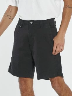 Thrills Co. Thrills Union Work Chino Short - Black 9 Thrills Co. Thrills Union Work Chino Short - Black