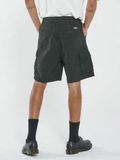 Thrills Co. Slacker Cargo Short - Oil Green New Arrivals