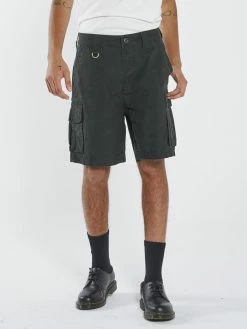 Thrills Co. Slacker Cargo Short - Oil Green New Arrivals