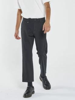 Thrills Co. Minimal Thrills Work Chopped Chino - Washed Black