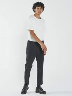 Thrills Co. Minimal Thrills Work Chopped Chino - Washed Black