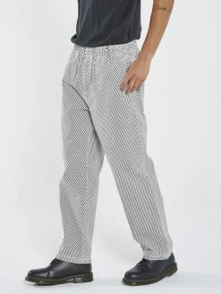 Thrills Co. Fragments Slacker Elastic Surf Pant - Black New Arrivals 12 Thrills Co. Fragments Slacker Elastic Surf Pant - Black New Arrivals