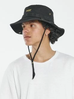 Thrills Co. New Arrivals Thrills Union Wide Brim Hat - Black