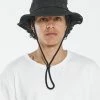Thrills Co. New Arrivals Thrills Union Wide Brim Hat - Black 2 Thrills Co. New Arrivals Thrills Union Wide Brim Hat - Black