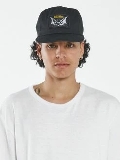 Thrills Co. New Arrivals Odditty 5 Panel Cap - Black