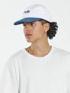 Thrills Co. Fireside 6 Panel Cap - White