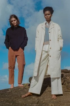 Thrills Co. Harvey Trench Coat - Tofu