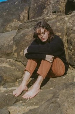 Thrills Co. Chopped Denim Cord Jean - Coffee New Arrivals