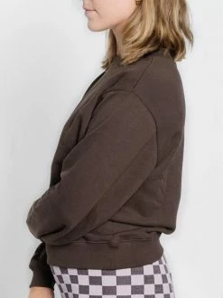 Thrills Co. Sweaters & Fleece Minimal Thrills Crew - Postal Brown