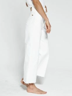 Thrills Co. Holly Crop Jean - White