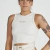Thrills Co. Hemp Thrills Company Rib Crop Tank - Unbleached