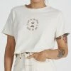 Thrills Co. Hemp Naturally Crop Tee - Unbleached 1 Thrills Co. Hemp Naturally Crop Tee - Unbleached