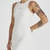 Thrills Co. Hemp Thrills Company Rib Dress - Unbleached