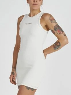 Thrills Co. Hemp Thrills Company Rib Dress - Unbleached