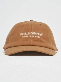 Thrills Co. Hemp 6 Panel Cap - Almond
