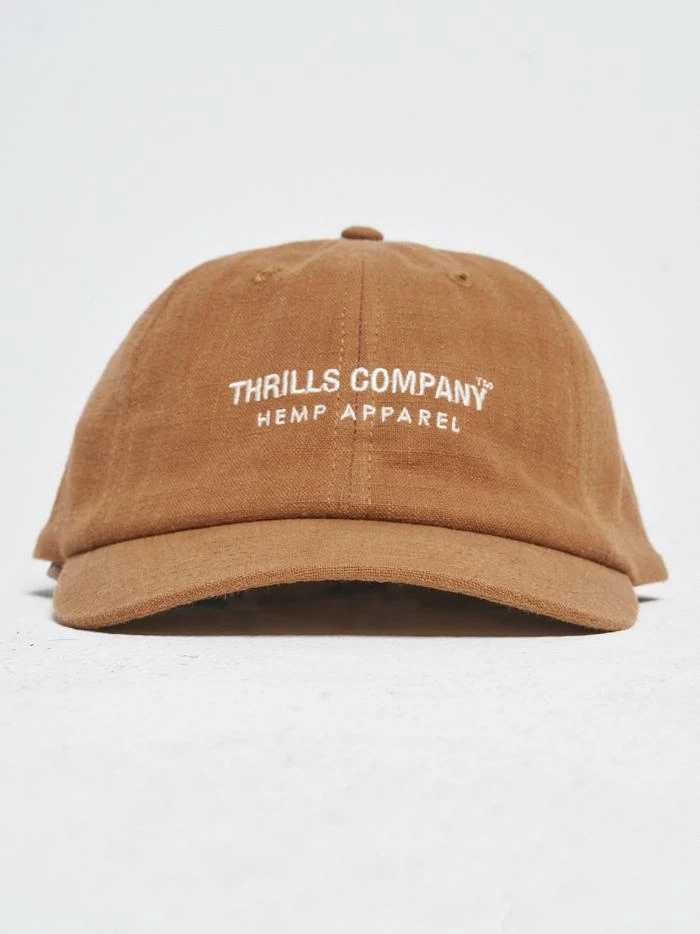 Thrills Co. Hemp 6 Panel Cap - Almond 3 Thrills Co. Hemp 6 Panel Cap - Almond