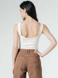 Thrills Co. Thrills Unseen Retro Tank - Unbleached Hemp