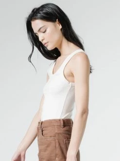 Thrills Co. Thrills Unseen Retro Tank - Unbleached Hemp 9 Thrills Co. Thrills Unseen Retro Tank - Unbleached Hemp