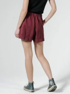 Thrills Co. Drill Field Short - Blood Red