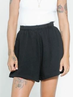 Thrills Co. Established Fleece Short - Black