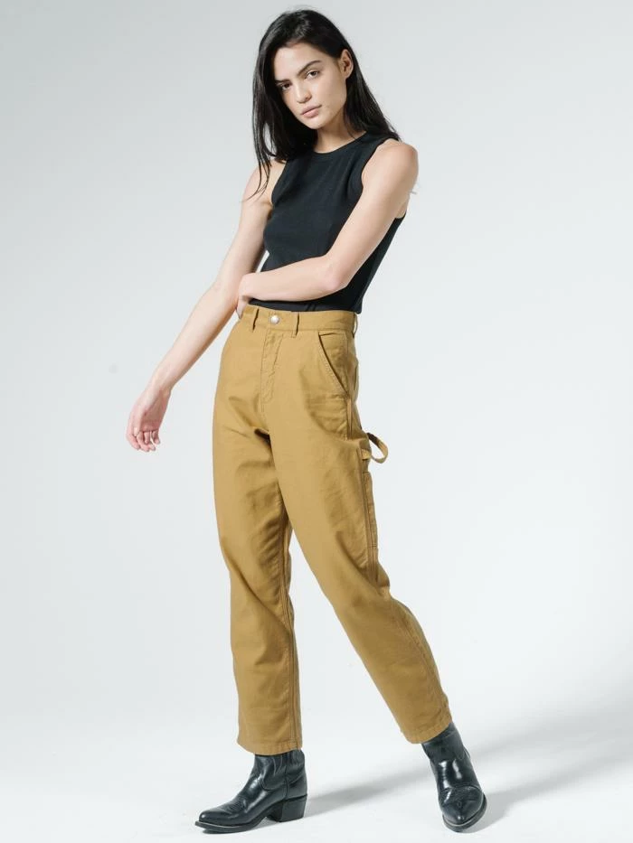 Thrills Co. Pants Carpenter Pant - Palm Bronze 8 Thrills Co. Pants Carpenter Pant - Palm Bronze