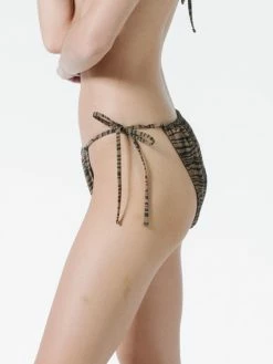 Thrills Co. Swim Disrupted Paradise String Bikini Bottom - Palm Bronze 8 Thrills Co. Swim Disrupted Paradise String Bikini Bottom - Palm Bronze
