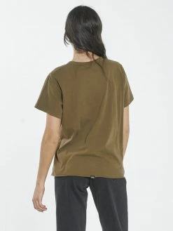 Thrills Co. 1% For The Planet Minimal Thrills Relaxed Tee - Plantation