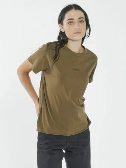 Thrills Co. 1% For The Planet Minimal Thrills Relaxed Tee - Plantation
