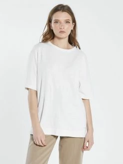 Thrills Co. Hemp Heavyweight Box Tee - Dirty White 1% For The Planet