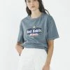 Thrills Co. Bad Habits Die Hard Merch Fit Tee - Airforce Blue