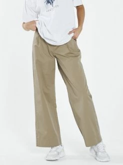 Thrills Co. Artist Pleated Chino Pant - Sand Pants 11 Thrills Co. Artist Pleated Chino Pant - Sand Pants