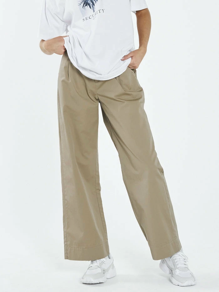 Thrills Co. Artist Pleated Chino Pant - Sand Pants 5 Thrills Co. Artist Pleated Chino Pant - Sand Pants
