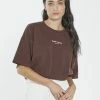 Thrills Co. Far East Company Merch Fit Tee - Washed Cocoa