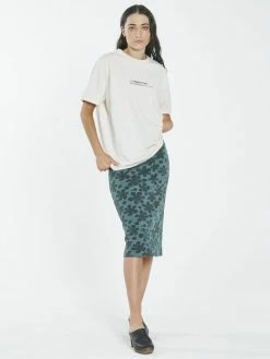 Thrills Co. Tops & Tees Narcissus Merch Fit Tee - Heritage White 10 Thrills Co. Tops & Tees Narcissus Merch Fit Tee - Heritage White