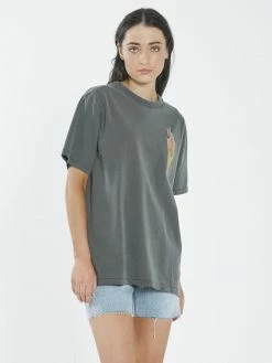 Thrills Co. Flaming Dart Merch Fit Tee - Merch Black 10 Thrills Co. Flaming Dart Merch Fit Tee - Merch Black