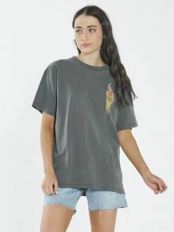 Thrills Co. Flaming Dart Merch Fit Tee - Merch Black