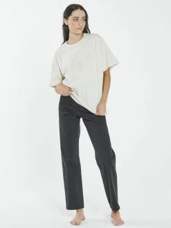 Thrills Co. Paradise Crest Merch Fit Tee - Unbleached 1% For The Planet