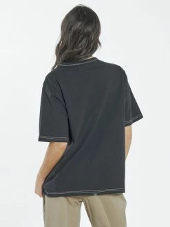 Thrills Co. Infinite Thrills Box Tee - Washed Black 1% For The Planet