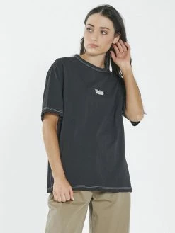 Thrills Co. Infinite Thrills Box Tee - Washed Black 1% For The Planet